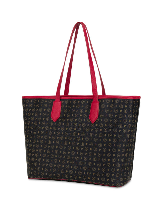 Shopping Bag Heritage 70 Nero/rosso