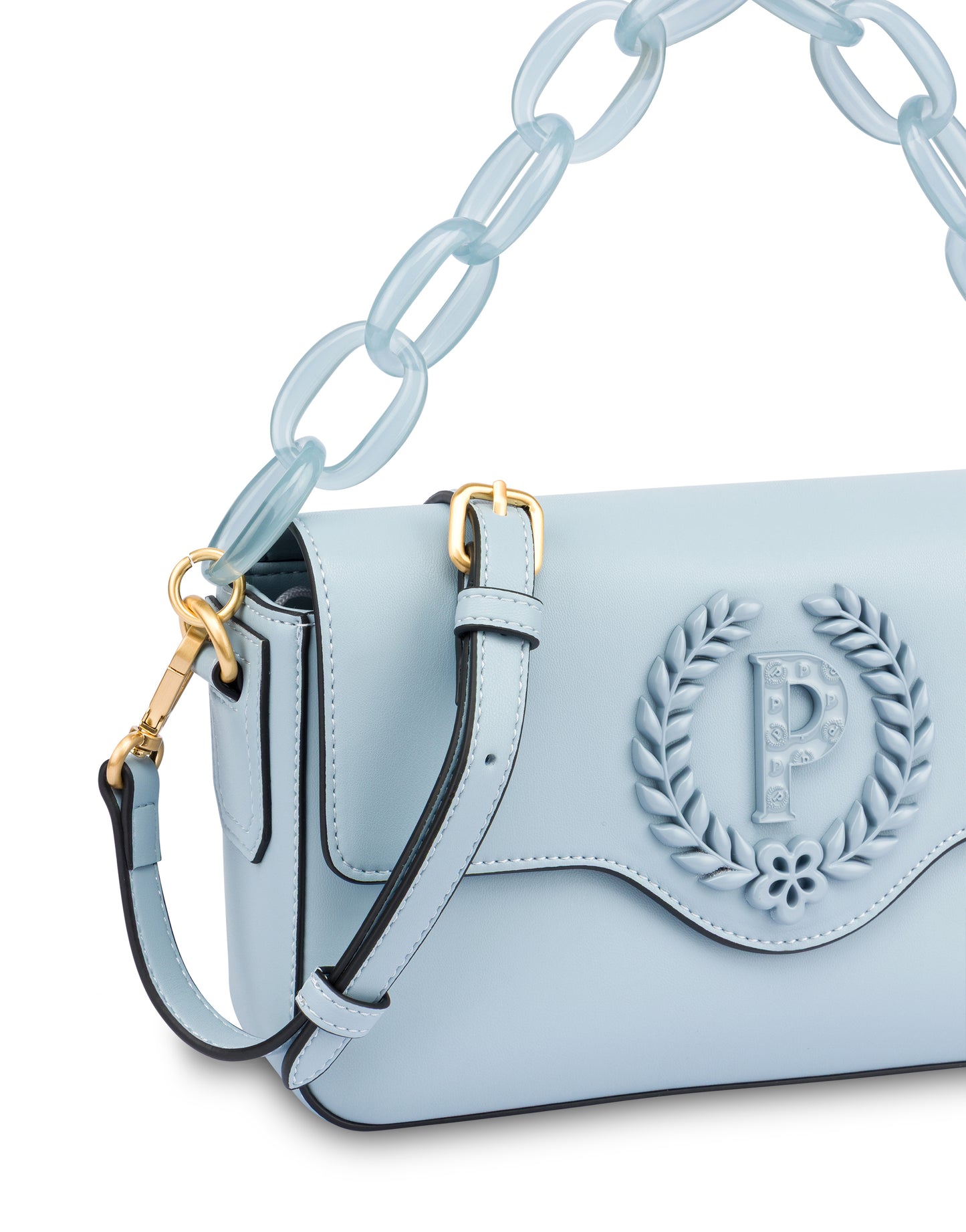 Candy Bag Con Maxi Catena Cielo