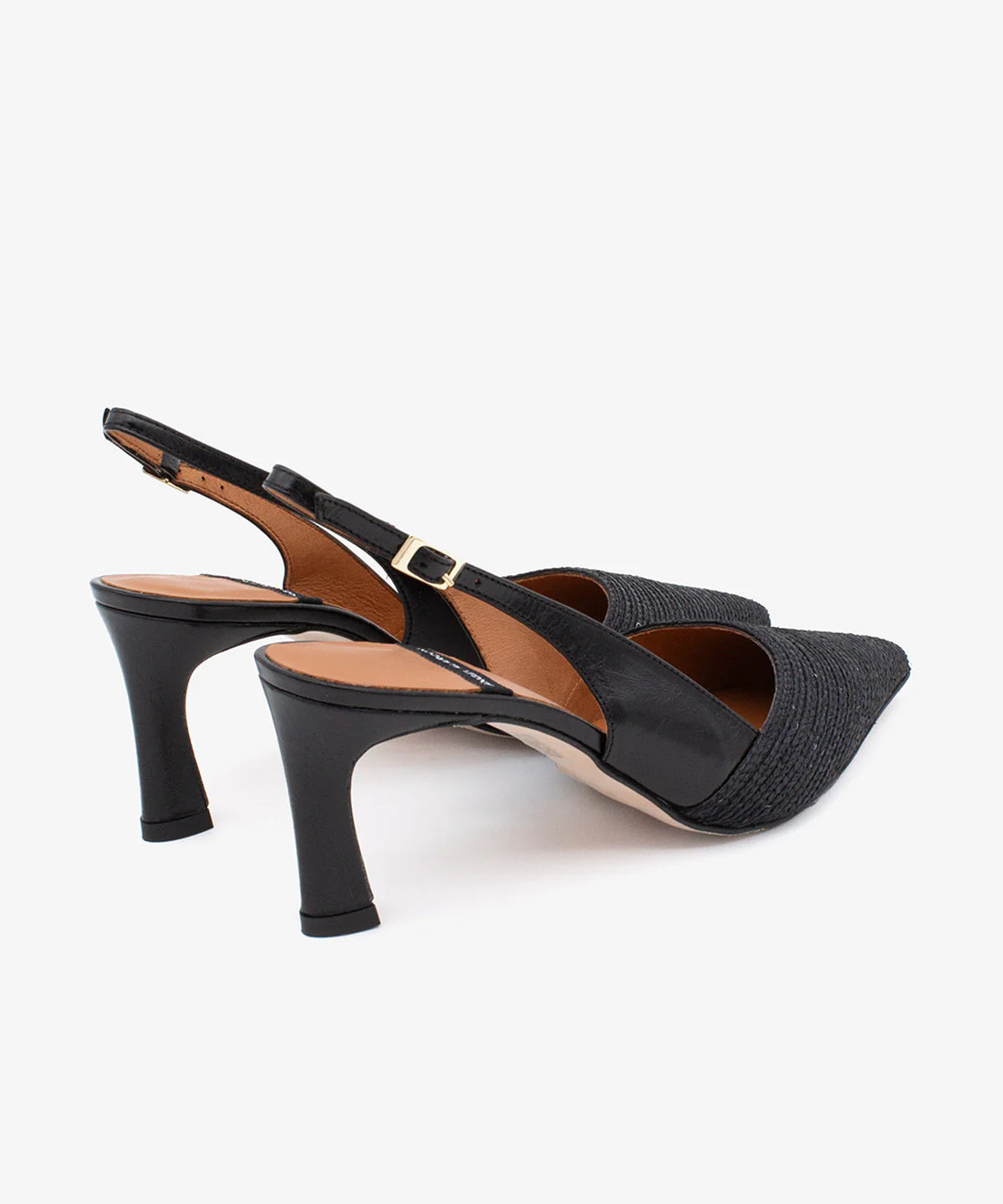 Slingback nero