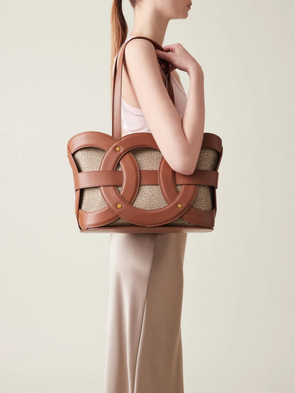 Borsa a Spalla di Pelle