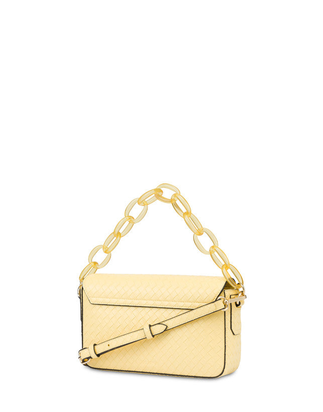 Candy Bag Con Maxi Catena Giallo