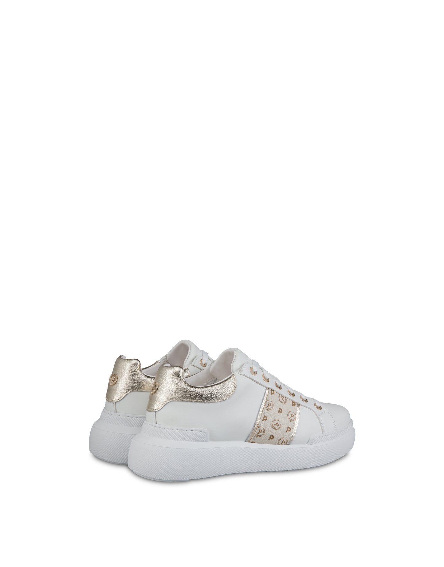Sneakers Heritage Avorio/platino/bianco