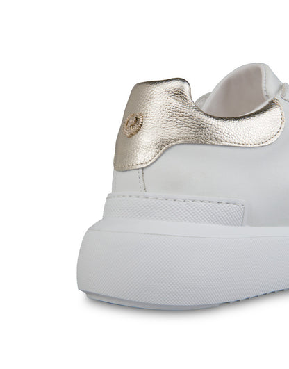 Sneakers Heritage Avorio/platino/bianco