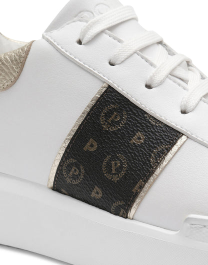 Sneakers Heritage Nero/platino/bianco